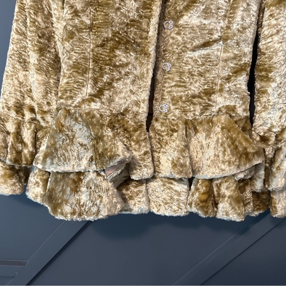 Lorena Conti Vintage Gold Velour fitted jacket - Picture 6 of 6